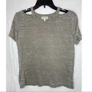 Lucky Brand off the shoulder T-shirt
